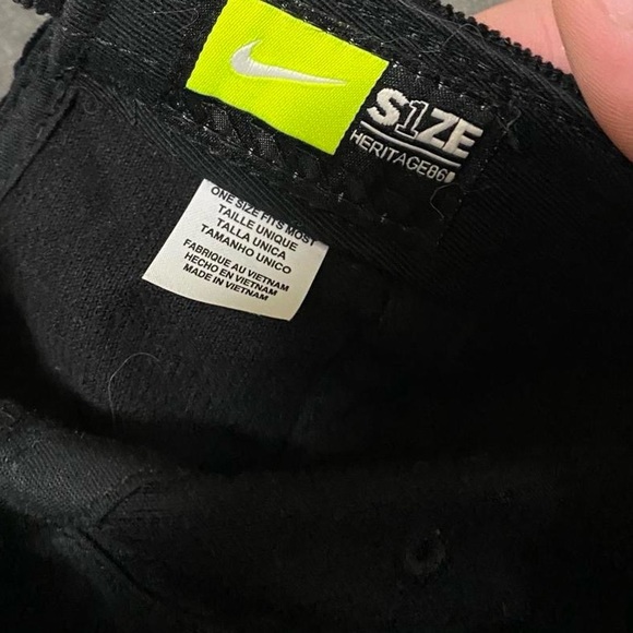 Vintage Corduroy Nike Hat - Picture 3 of 3